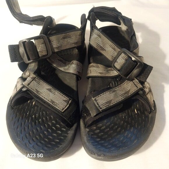 Teva Boys Adjustable Sandals With Straps Black/Gray Size 5 Durable Outdoor Footw - Picture 3 of 8